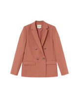 Straight blazer terracotta Parfaite