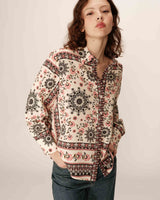 Bohemian shirt beige Pargo_13162