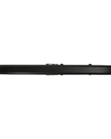 Ceinture cuir a boucle noir Parisienne