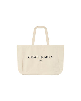TOTE BAG ECRU PARISIEN