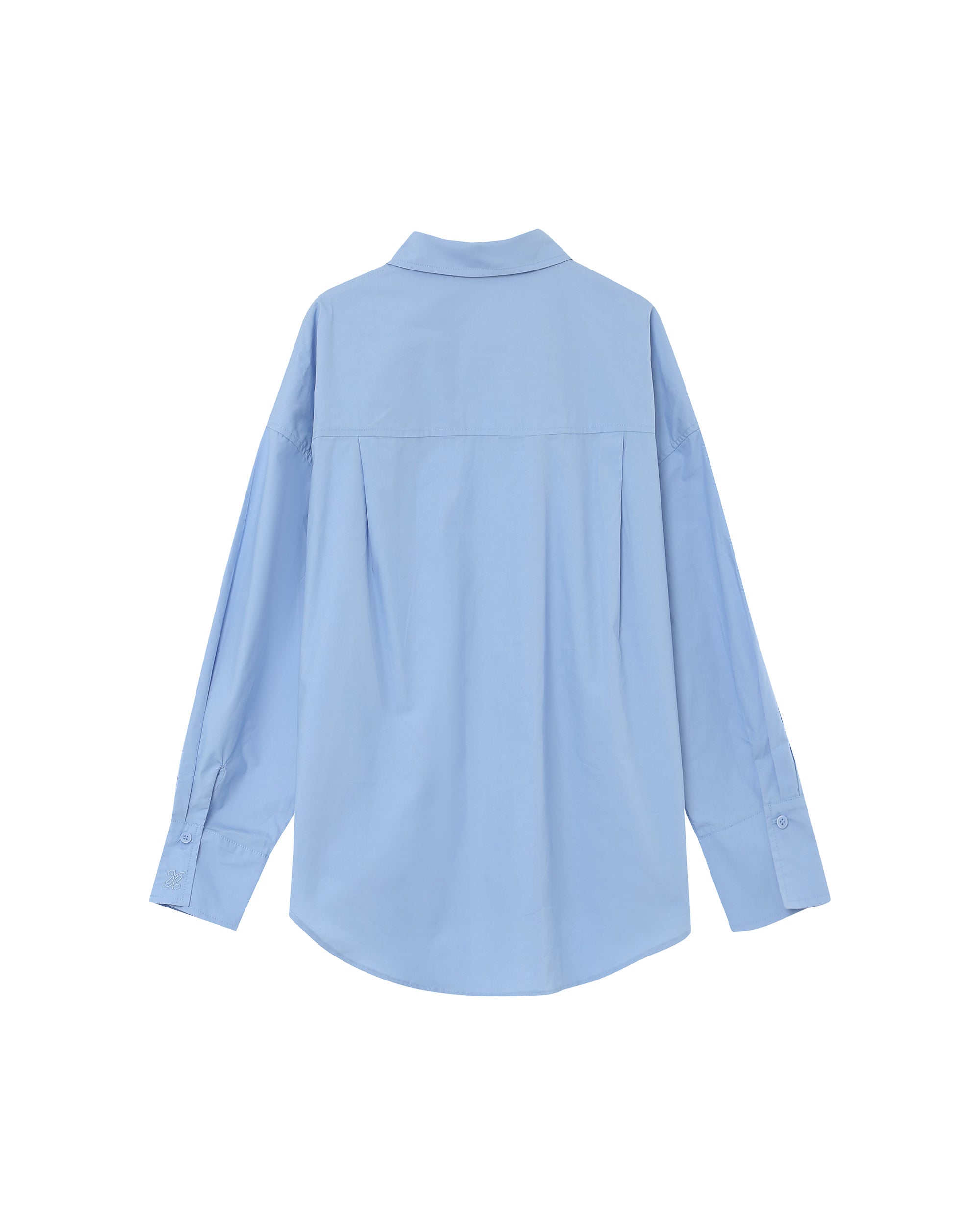 Oversized cotton shirt blue Paris_12950