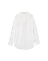 Chemise oversize en coton ecru Paris