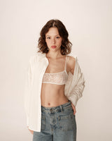 Brassiere en dentelle ecru Parker