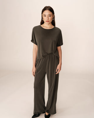 T-SHIRT KAKI TOP