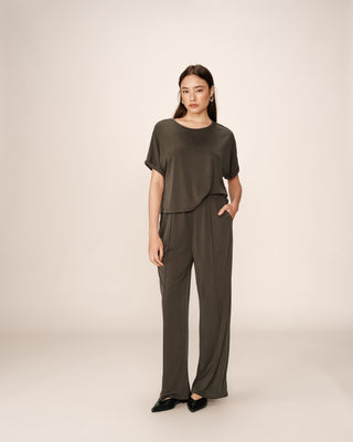 T-SHIRT KAKI TOP