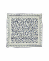 Foulard a motifs bleu Parole