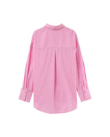 Chemise oversize a rayures rose Parsons