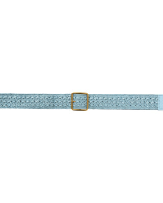 CEINTURE BLEU PASTILLE