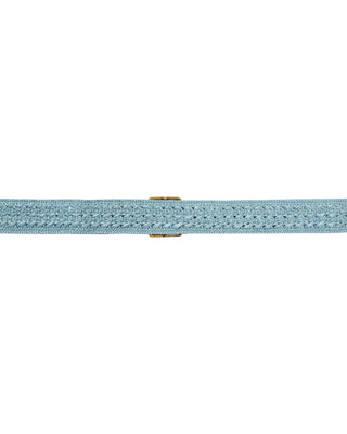 CEINTURE BLEU PASTILLE