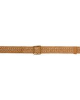 Woven belt camel Pastille