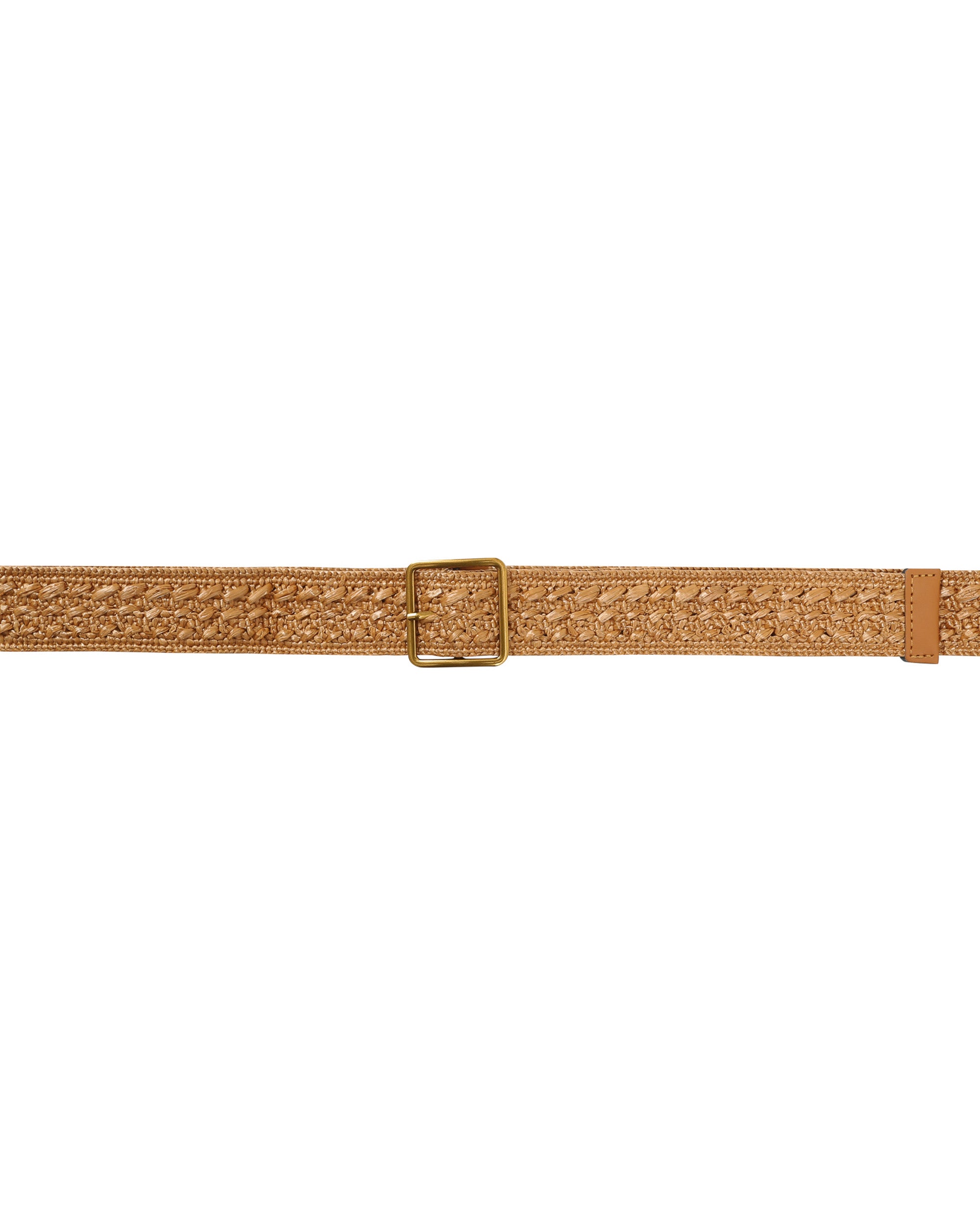 Woven belt camel Pastille
