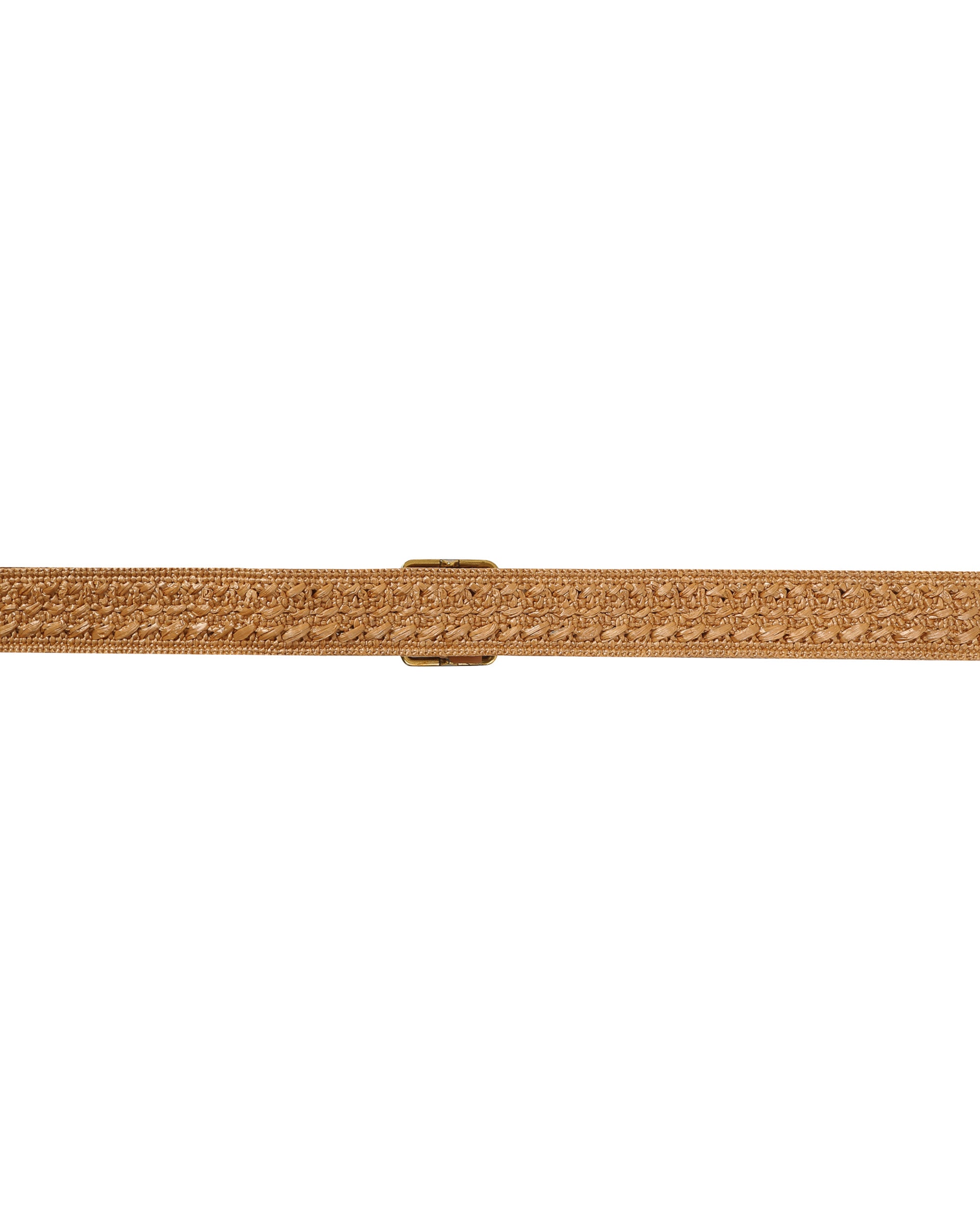 Woven belt camel Pastille