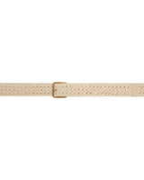 Woven belt ecru Pastille