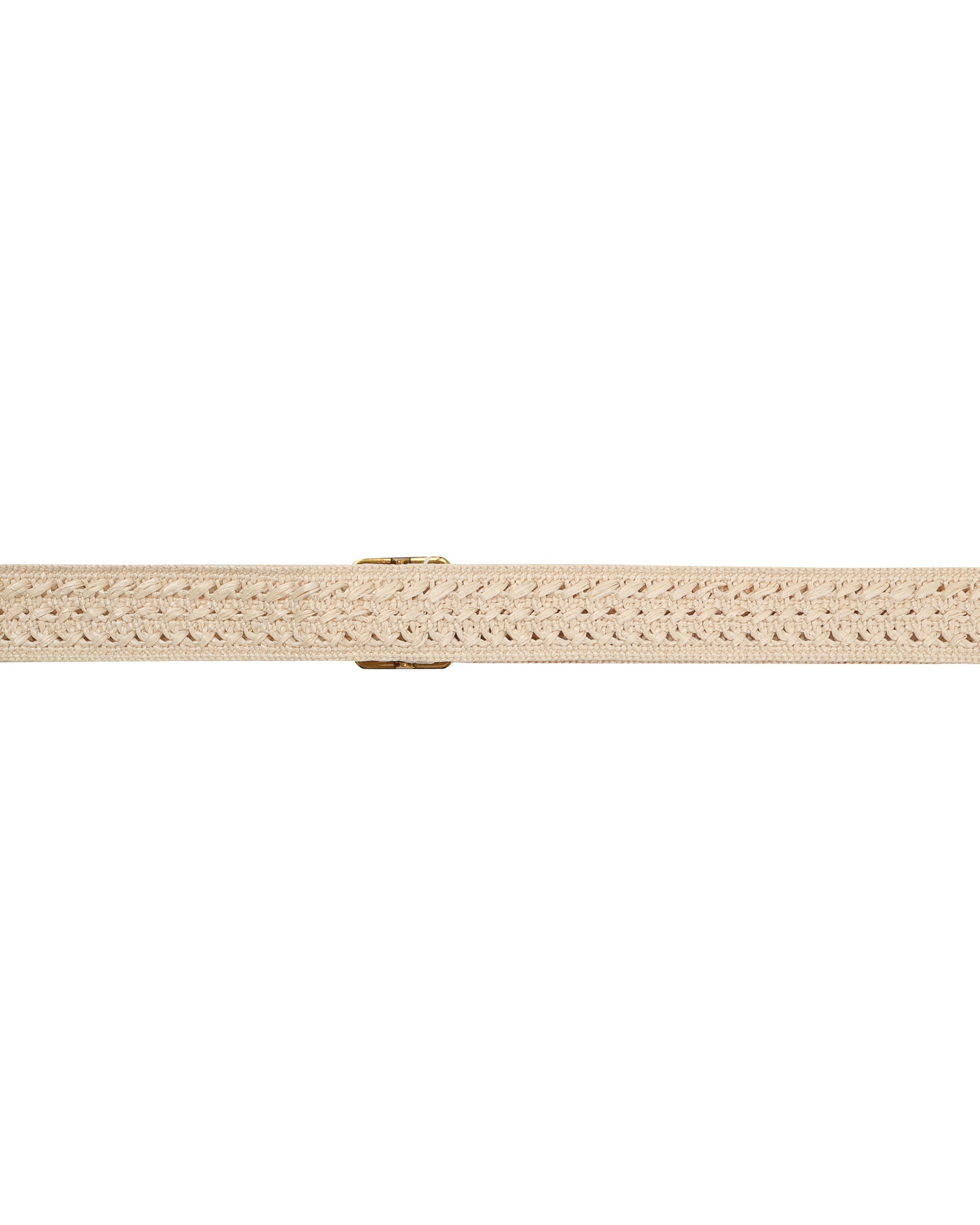 Woven belt ecru Pastille