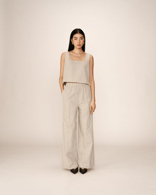 TROUSERS ECRU BOTTOM
