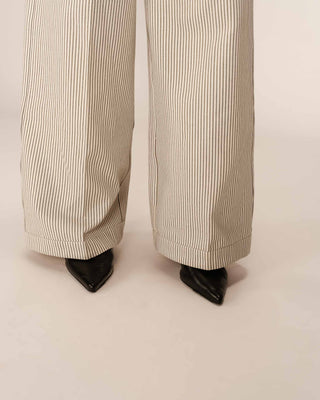 TROUSERS ECRU BOTTOM