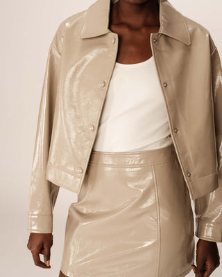 JUPE BEIGE PATTI