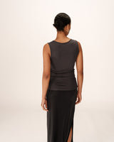 Debardeur ajusté anthracite Paulin