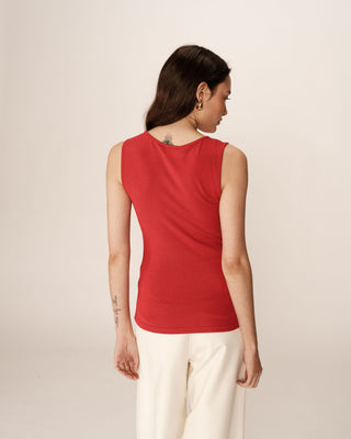 T-SHIRT ROUGE PAULIN