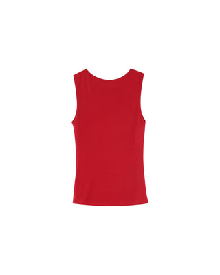 T-SHIRT ROUGE PAULIN