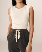 Velvet trousers anthracite Paul_13022