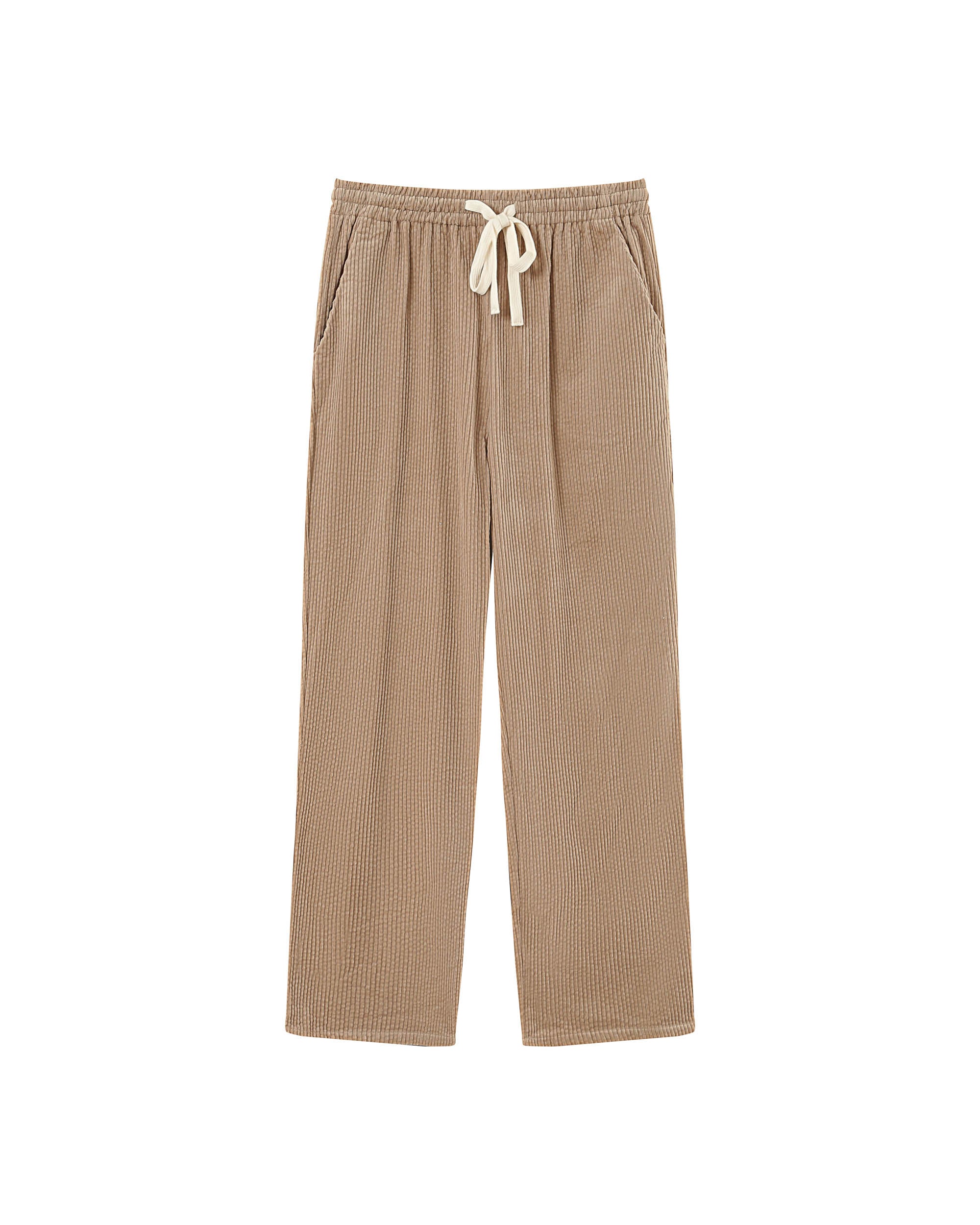Velvet trousers beige Paul_13022