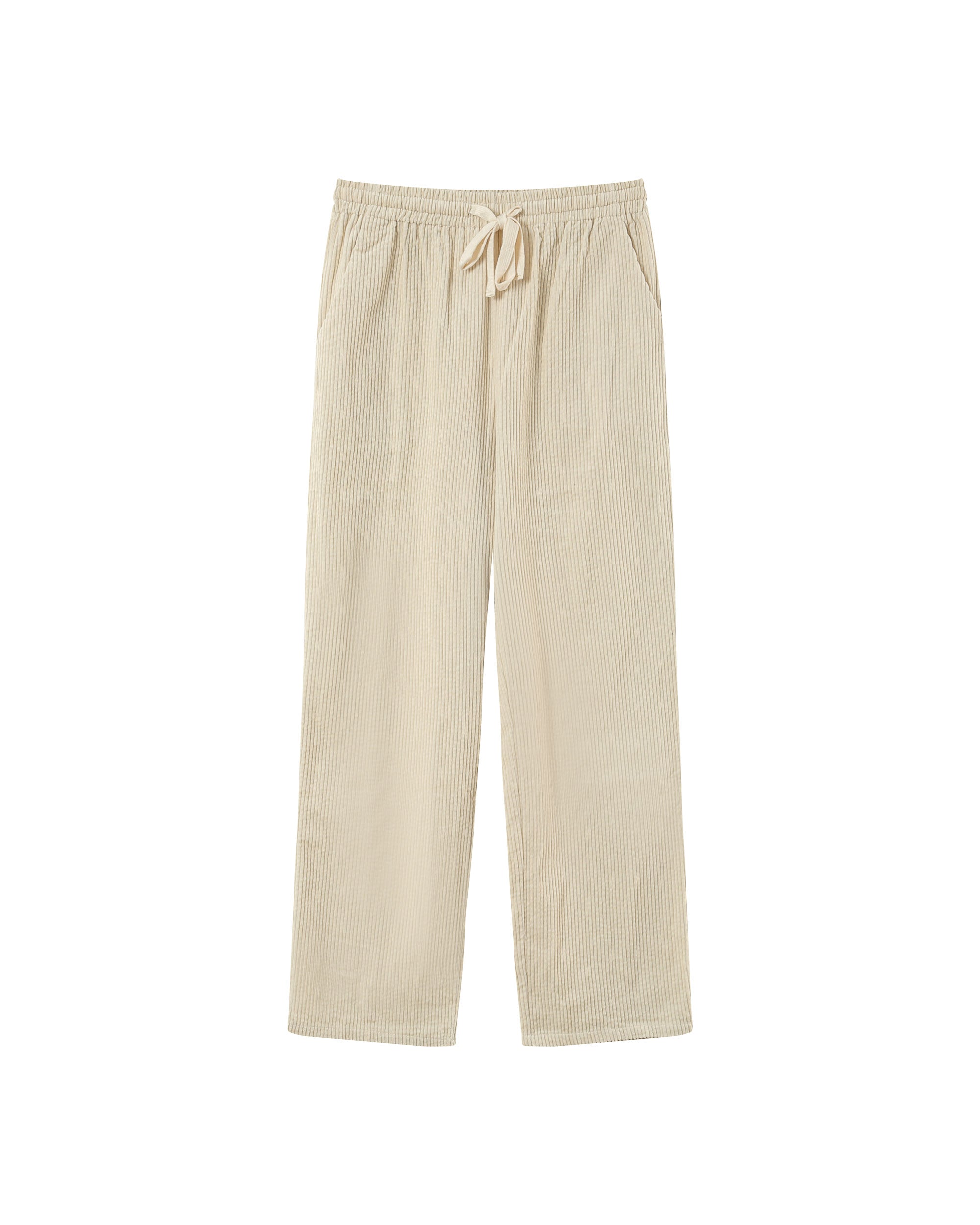 Velvet trousers ecru Paul_13022