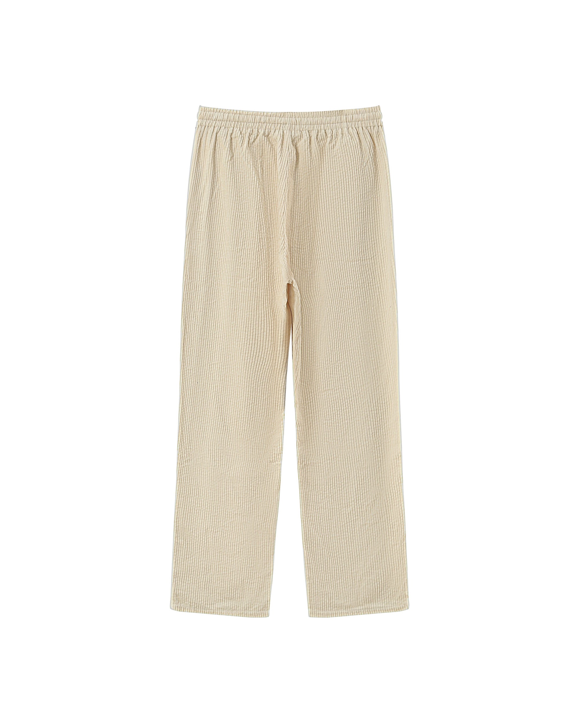 Velvet trousers ecru Paul_13022