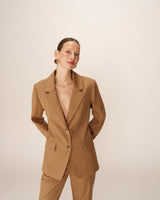 Tailored blazer with lapels mole Pava