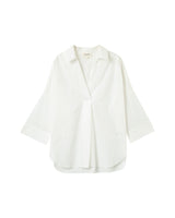 Loose cotton blouse ecru Pavel_12952