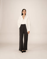 Pantalon fluide en modal anthracite Pax