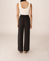 Pantalon fluide en modal anthracite Pax