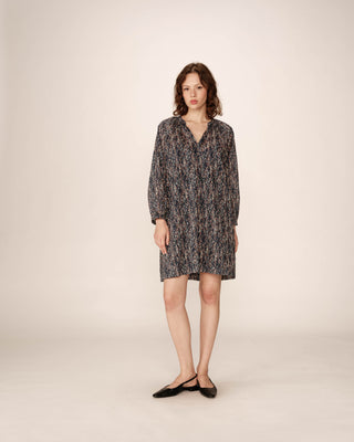 ROBE COURTE MARINE PAZUR