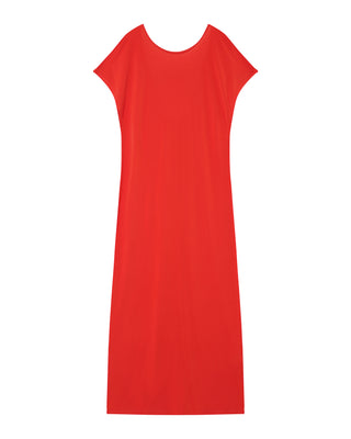 ROBE LONGUE ROUGE PEACE