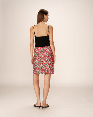 JUPE ROUGE PEARL