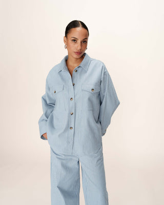 CHEMISE BLEU PEGGY