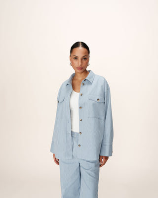 CHEMISE BLEU PEGGY