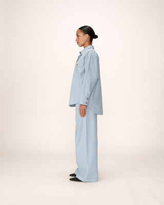 CHEMISE BLEU PEGGY