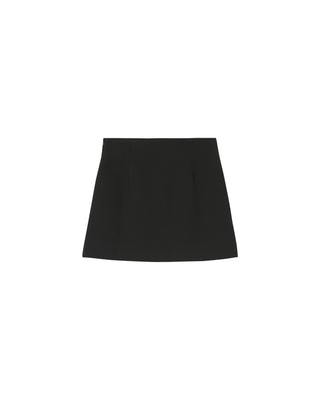 JUPE NOIR PEKIN