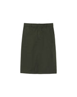 Jupe mi-longue crayon kaki Pencil