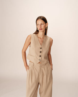 GILET BEIGE PENN