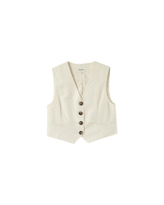 GILET ECRU PENN