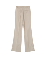Pantalon tailleur evase beige People