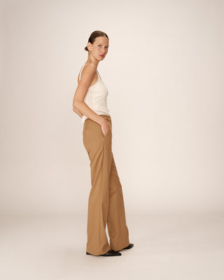 PANTALON TAUPE PEOPLE