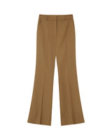 Pantalon tailleur evase taupe People