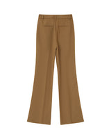 Pantalon tailleur evase taupe People