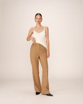 PANTALON TAUPE PEOPLE