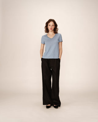 T-SHIRT BLEU PEPITO