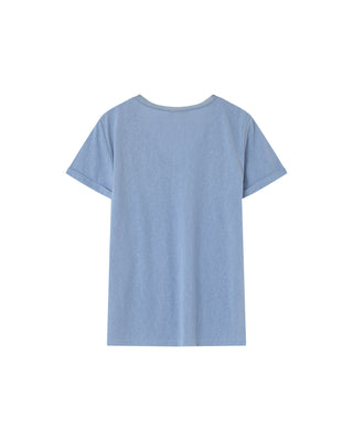 T-SHIRT BLEU PEPITO