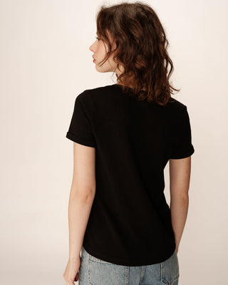 T-SHIRT NOIR PEPITO